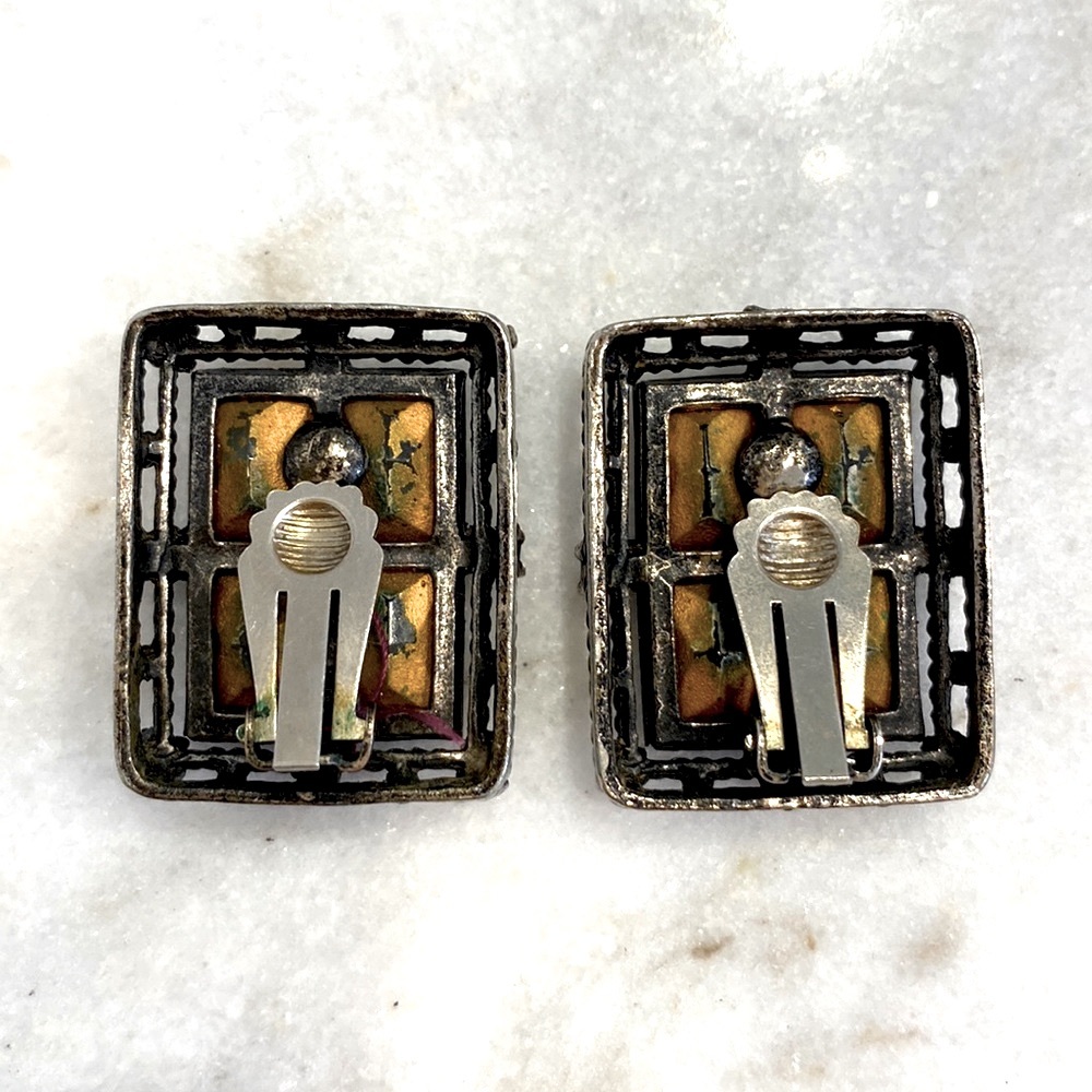 Beautiful Vintage Statement Earrings 🔥🔥🔥 - Picture 4 of 4